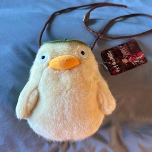 Spirited Away Otori-Sama Clasp Pouch with Strap Studio Ghibli Japan - Brand New